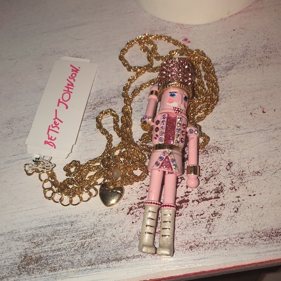 NWT Stunning Rhinestone Sparkly Nutcracker Necklace - Picture 12 of 17